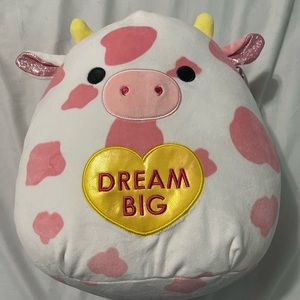 Evangelica the pink cow 2023 valentine squishmallow